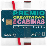 Spain - Telefónica - Premio Creatividad En Cabinas (La Kabutzia) - P-054 - 04.1994, 100PTA, 2.500ex, NSB - Emisiones Privadas