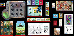 Ref. BR-Y2023 BRAZIL 2023 - ALL STAMPS ISSUED,FULL YEAR, ALL MNH, FULL YEAR 56V - Années Complètes