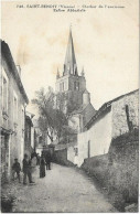 86 SAINT-BENOIT - Cpa - Clocher De L'ancienne Eglise Abbatiale - Saint Benoît