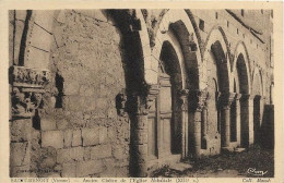 86 SAINT-BENOIT - Cpa - Ancien Cloître De L'Eglise Abbatiale - Saint Benoit