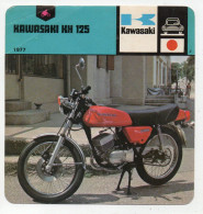 FICHE MOTO - KAWASAKI KH 125 - Motorfietsen