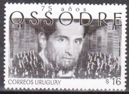 2006 URUGUAY MNH Yv 2272 OSSODRE Orquesta Sinfonica SODRE Orchestra - Uruguay
