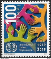 2019 Schweiz Mi. 2613 **MNH   100 Jahre Internationale Arbeitsorganisation (ILO - Neufs