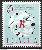 2018 Schweiz  Mi. 2533**MNH  60 Jahre Rheumaliga Schweiz - Unused Stamps