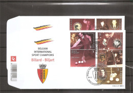 Belgique - Billard ( 2 FDC De 2007 à Voir) - 2001-2010