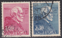 00486/ Portugal 1952 Sg1069/70 Fine Used Set Of 2 Birth Centenary Of Professor Gomes Cv £7 - Neufs