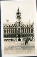 SINT NIKLAAS Ongelopen Foto Kaart Van Het Stadhuis - Lits - Fietsers - Sint-Niklaas