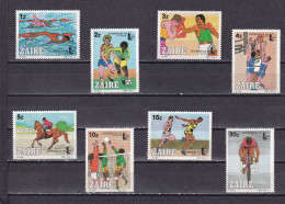 Zaire Nº 1194 Al 1201 - Unused Stamps