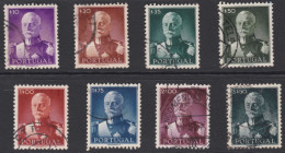 00495/ Portugal 1945 Sg977/84 Fine Used/Used Full Set Of 8 President Cormona Cv £30+ - Used Stamps