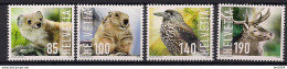 2014 Schweiz Mi. 2359-62 **MNH   Wildtiere - Unused Stamps