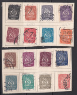 00501/ Portugal 1943 Caraval Short Set Used On Page 20 Stamps To 50e Cv £12+ - Oblitérés