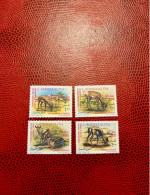 Somalie 1992 Overprint 4v Neuf MNH ** Mi 432 435 YT Mamíferos Mammals Säugetiere Mammiferi Mammifère Somalia - Game