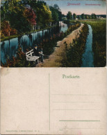 Ansichtskarte Lübbenau (Spreewald) Lubnjow Spreewald. Wotschofskaweg. 1913 - Lübbenau