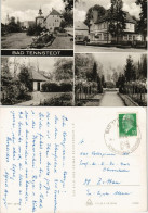 Ansichtskarte Bad Tennstedt DDR Mehrbildkarte Mit 4 Stadtteilansichten 1968 - Bad Tennstedt