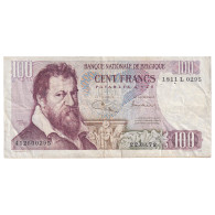 Billet, Belgique, 100 Francs, 1972, 1972-03-22, KM:134b, B - 100 Francs