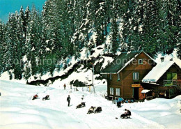 72653600 Weissensee Kaernten Naggler Alm Winterlandschaft Weissensee Kaernten - Weissensee