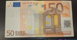 50 EURO PORTUGAL - H004 H5- Serial Number: M40287602488 - Circulated - 50 Euro