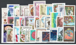 AUSTRIA 1990 -ÖSTERREICH - Complete Year Set (35 Stamps) Mnh** - Volledige Jaargang