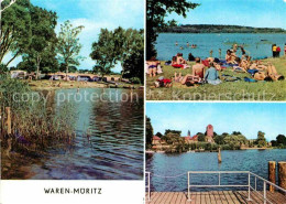 72653528 Waren Mueritz Zeltplatz Kamerun Badestrand Ecktannen Kietz-Bruecke Ware - Waren (Müritz)