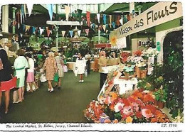 Jersey ** & Postal, St. Helier,  The Central Market, Ed. Bamforth Co. (68688) - Mercati