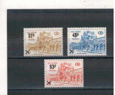 1970 - Gare D'Arlon - Timbres Surchargés D'une Nouvelle Valeur. - Other & Unclassified