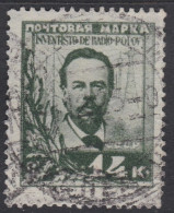 00533/ Russia Sg459 14k Green Fine Used 30th Anniversary Of Popov's Radio Discoveries - Used Stamps