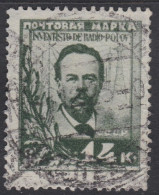 00533/ Russia Sg459 14k Green Fine Used 30th Anniversary Of Popov's Radio Discoveries Cv £3 - Gebraucht