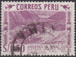 1960 Peru ° Mi:PE 589, Sn:PE 476, Yt:PE 448, Maize Terrace-Agriculture - Pérou