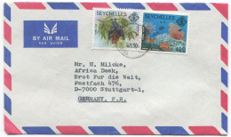 Cover Seychelles Victoria Bat Coral Reef - Seychellen (1976-...)