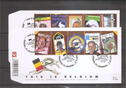 Belgique  ( 2  FDC De 2004 à Voir) - 2001-2010