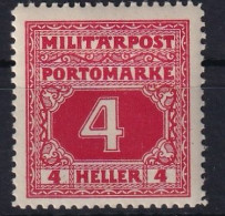 BOSNIA-HERCEGOVINA 1916 - MLH - ANK 15 - Porto - Bosnien-Herzegowina