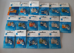 @ Athens 2004 Olympic Games - Days Of Games With The Sport,full Set Of 17 Pins. Greek Version - Olympic Games