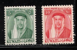 KUWAIT Scott # 140-1 MH - Sheik Abdullah - Kuwait