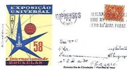 Portugal & FDC Exposição Universal De Bruxelas, Lisboa A Nazaré 1958 (7971) - 1958 – Bruselas (Bélgica)