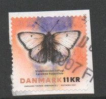 Denemarken 2021 Yv 2002, Gestempeld Op Papier - Used Stamps