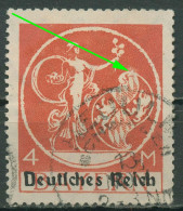 Deutsches Reich 1920 Bayern-Abschied Plattenfehler 135 PF XVI Gestempelt - Abarten & Kuriositäten