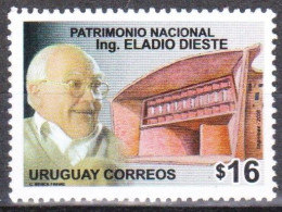 2006 URUGUAY MNH  Yv 2282 Patrimonio World Heritage Unesco Parroquia Parish Christ Ing. Eladio Dieste - Uruguay