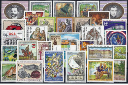 AUSTRIA 1999 - Complete Year (30 Stamps) Mnh** - Ganze Jahrgänge