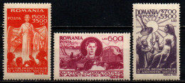 ROMANIA - 1947 -  Social Relief Fund - MNH - Ungebraucht