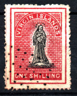 Timbre VIRGIN ISLAND - VIERGES - YT N ° 6 Année 1867 - Oblitéré - Côte: 200€ - Antille