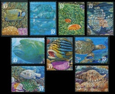 Etats-Unis / United States (Scott No.3831a-j - Récif De Coral Du Pacifique / Pacific Coral Reef) (o) - Gebruikt