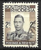 SOUTHERN RHODESIA...KING GEORGE VI..(1936-52.).....2/-.......SG50......VFU... - Rhodésie Du Sud (...-1964)