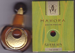 Miniature Vintage Parfum  Peu Courante - Guerlain - EDP - Mahora - Pleine Avec Boite 5ml - Miniatures Femmes (avec Boite)