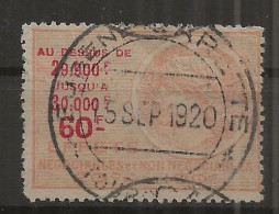 FISCAUX EFFET N°440  60F 0RANGE TYPE TASSET 1918 - Other & Unclassified