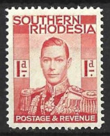 SOUTHERN RHODESIA...KING GEORGE VI..(1936-52.)......1d.......SG41.......MH. - Southern Rhodesia (...-1964)