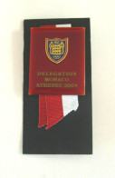 @ Athens 2004 Olympic Games - MONACO Dated NOC PIN, XXX RARE! Made < 50 - Olympic Games