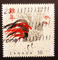 Canada 2005 USED  Sc 2083,   50c   Year Of The Rooster - Gebruikt