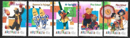 Australia 1999. Scott #1748-52 (U) Children's Television Programs  *Complete Set* - Usados