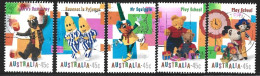 Australia 1999. Scott #1748-52 (U) Children's Television Programs  *Complete Set* - Gebraucht