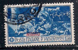 COLONIE ITALIANE 1930 FERRUCCI  UNIF. 15  USATO VF - Aegean (Nisiro)